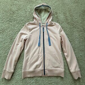 Boden Cosy Hoody Dusty Pink Size 2